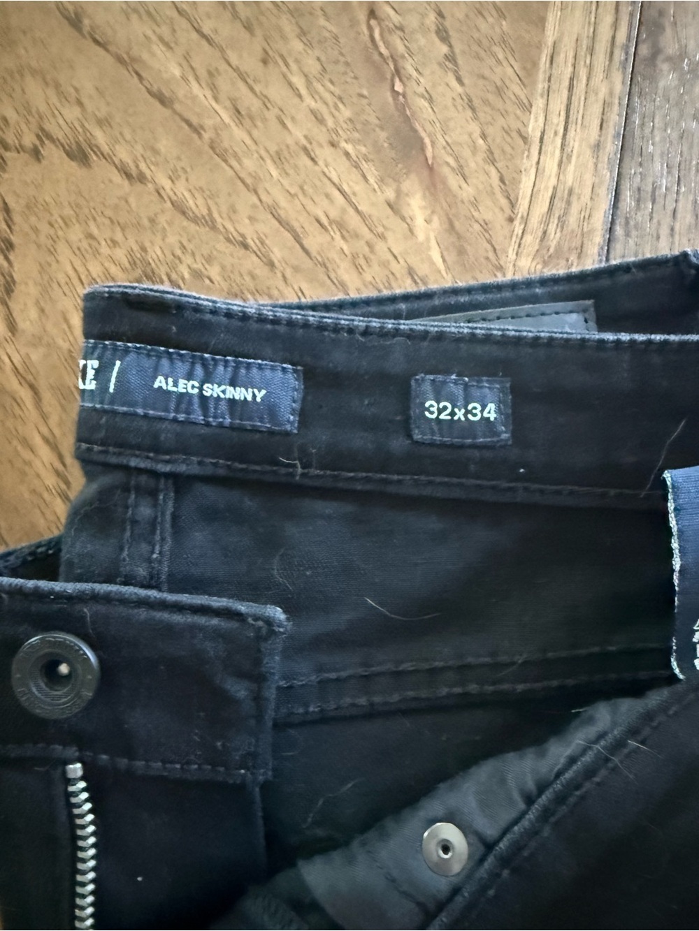 Buckle Alec Skinny Jeans in Black 32 x 34